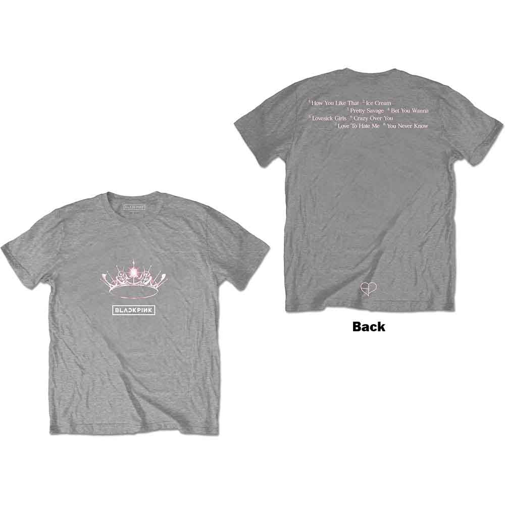 Blackpink - The Album - Crown Graphic Tee (T-Shirt) - Joco Records