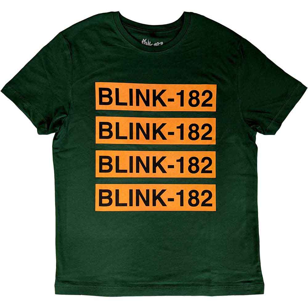Blink-182 - Logo Repeat (T-Shirt) - Joco Records