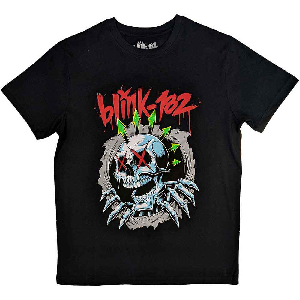 Blink-182 - Six Arrow Skull (T-Shirt) - Joco Records