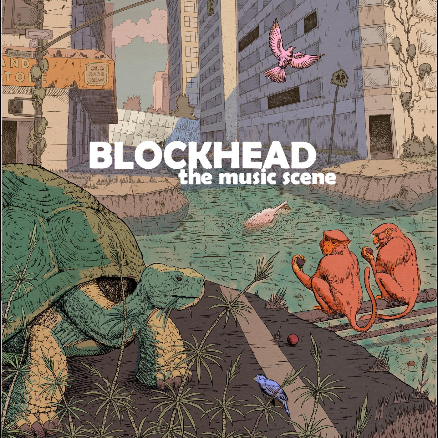 Blockhead - The Music Scene (Opaque Teal Vinyl) - Joco Records