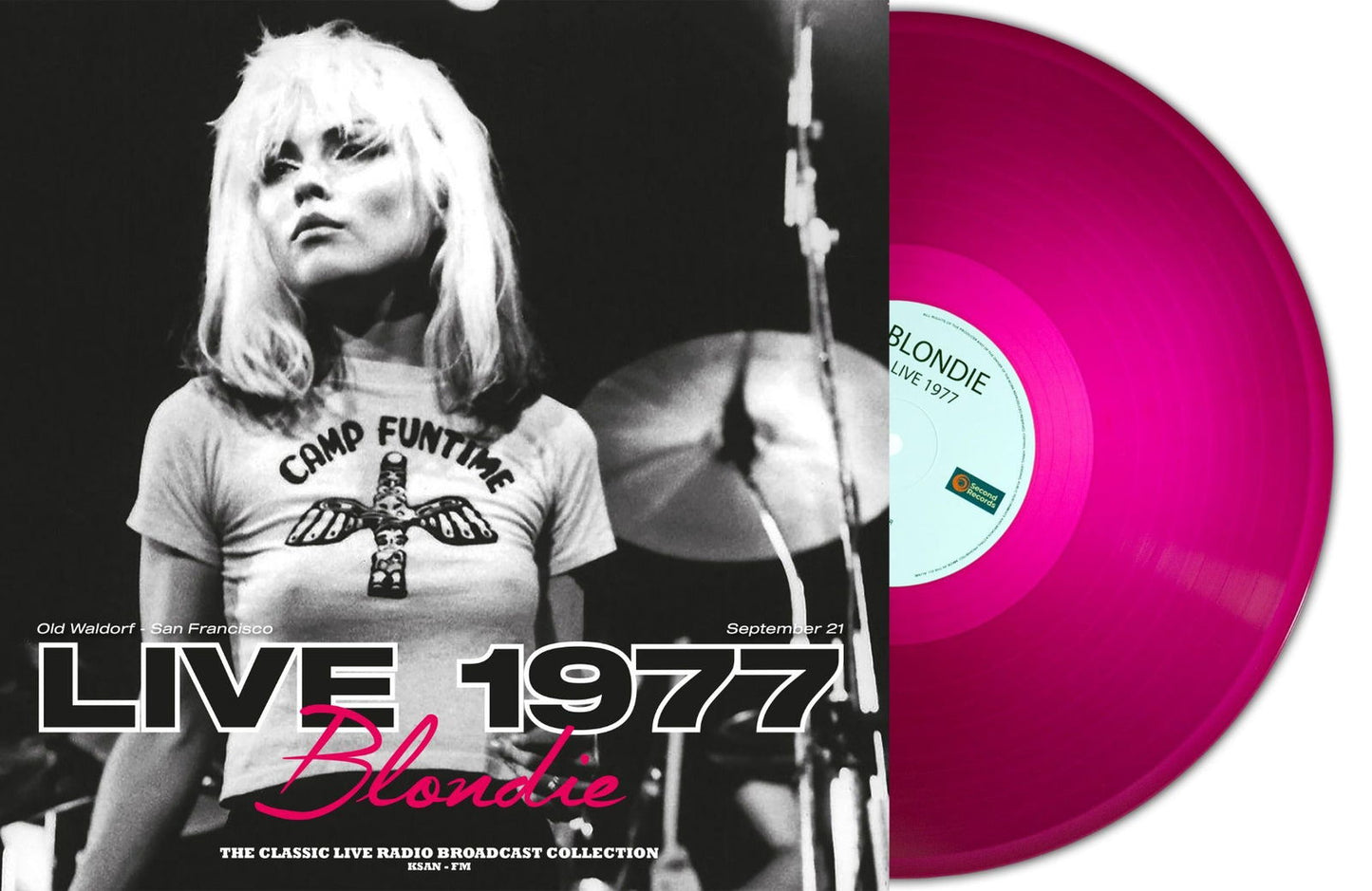 Blondie - Live at Old Waldorf 1977 (Limited Edition Import, Violet Vinyl) (LP) - Joco Records
