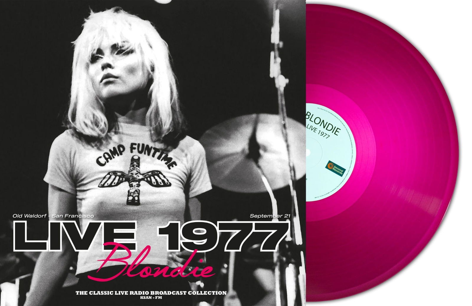 Blondie - Live at Old Waldorf 1977 (Limited Edition Import, Violet Vinyl) (LP) - Joco Records
