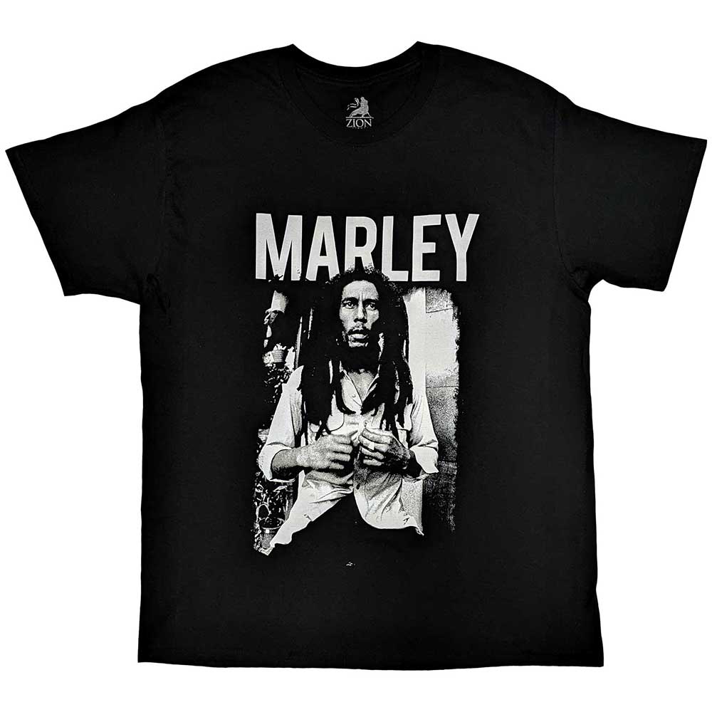 Bob Marley - Black & White (T-Shirt) - Joco Records