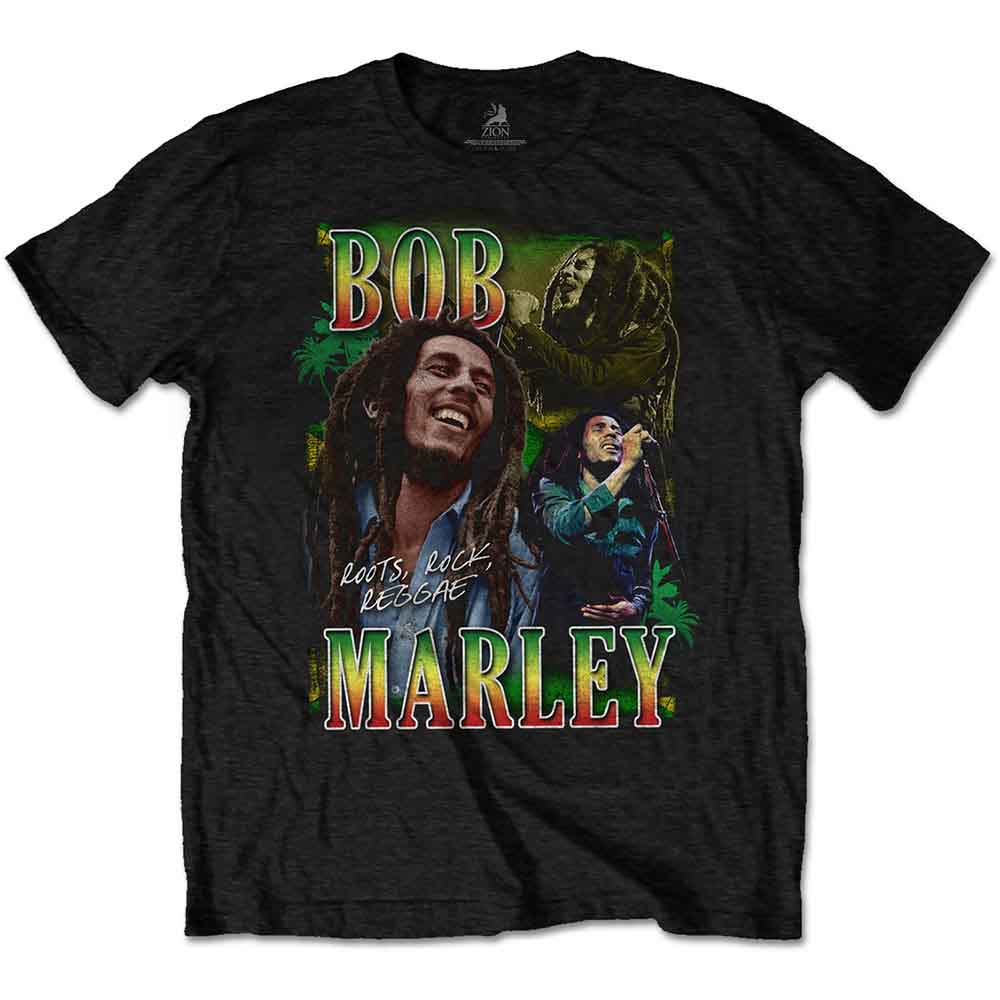 Bob Marley - Roots, Rock, Reggae Homage (T-Shirt) - Joco Records