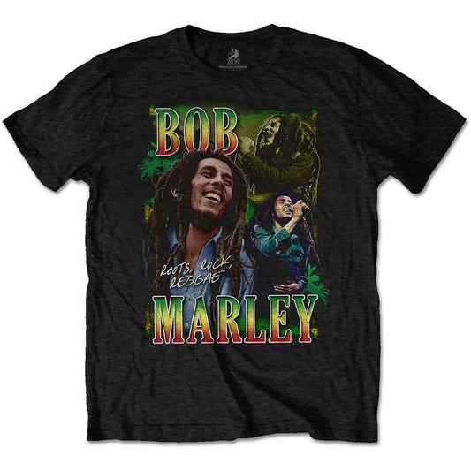 Bob Marley - Roots, Rock, Reggae Homage (T-Shirt) - Joco Records