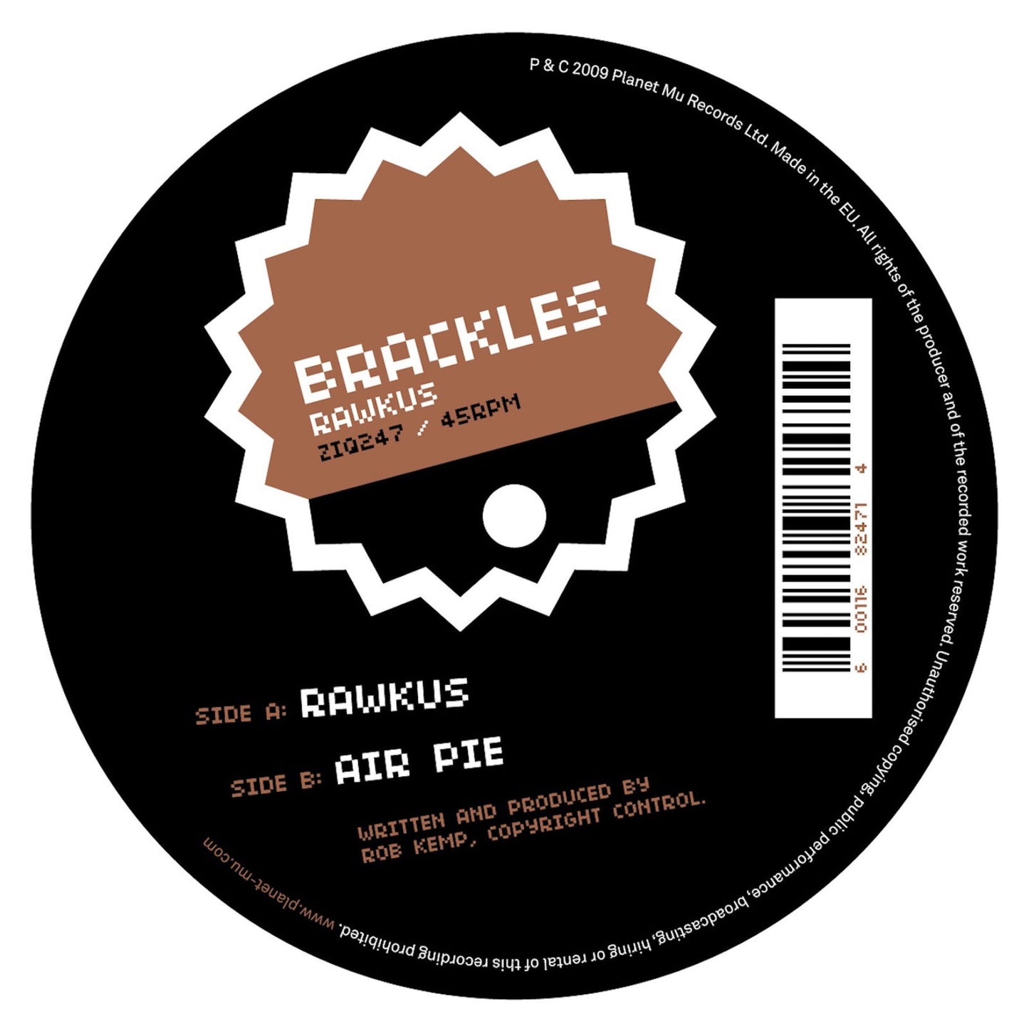 Brackles - Rawkus - 12" (Vinyl) - Joco Records
