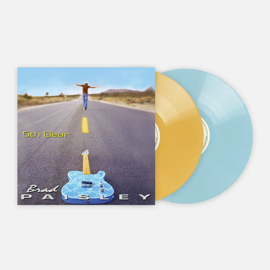 Brad Paisley - 5Th Gear (Limited Edition, Yellow & Blue Color Vinyl) (2 LP) - Joco Records