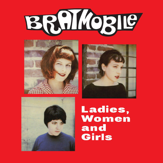 Bratmobile - Ladies, Women and Girls (RED VINYL) - Joco Records