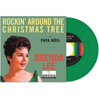 Brenda Lee - Rockin' Around The Christmas Tree (Limited Edition, Emerald Vinyl) (7" Vinyl Single) - Joco Records