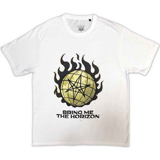 Bring Me The Horizon - Globe Yellow (T-Shirt) - Joco Records