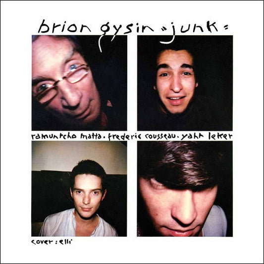Brion Gysin - Junk (Vinyl) - Joco Records