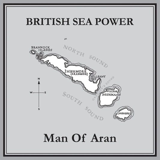 British Sea Power - Man Of Aran (YELLOW & BLUE VINYL) - Joco Records