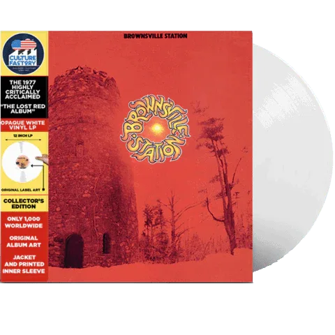 Brownsville Station - Brownsville Station (The Red Album) (Limited Edition, Opaque White Vinyl) (LP) - Joco Records