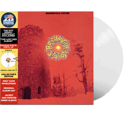 Brownsville Station - Brownsville Station (The Red Album) (Limited Edition, Opaque White Vinyl) (LP) - Joco Records