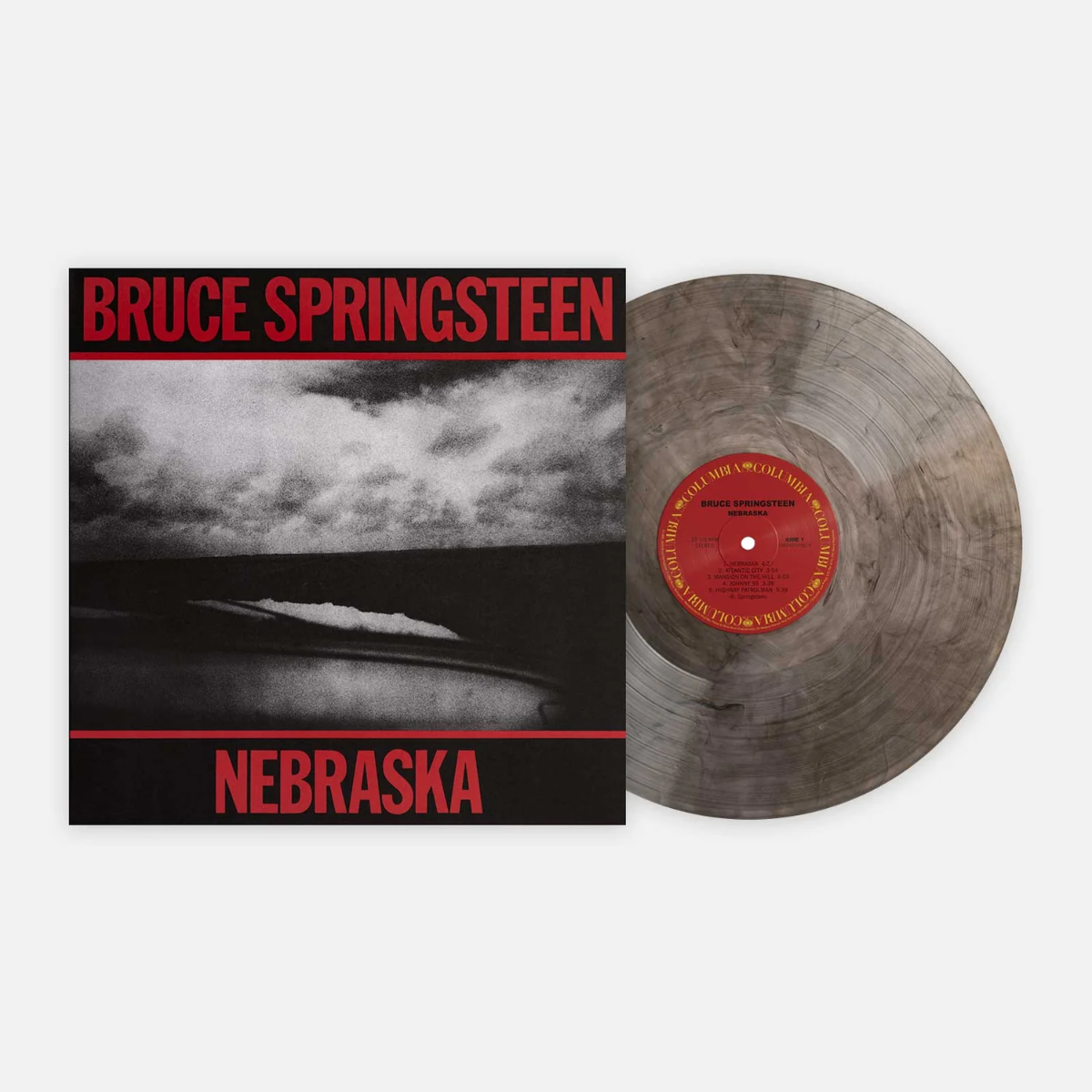 Bruce Springsteen - Nebraska (Limited Edition, Black Smoke Color Vinyl) - Joco Records