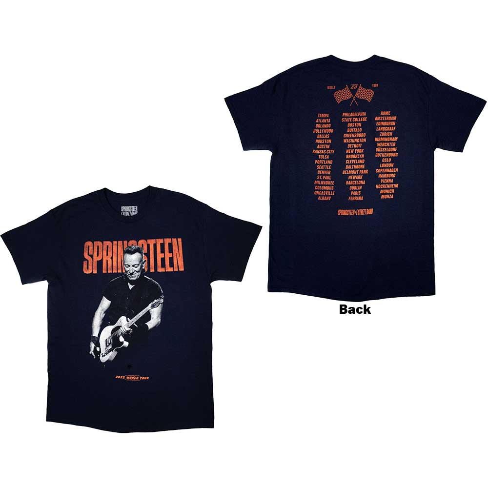 Bruce Springsteen - Tour '23 Guitar (T-Shirt) - Joco Records