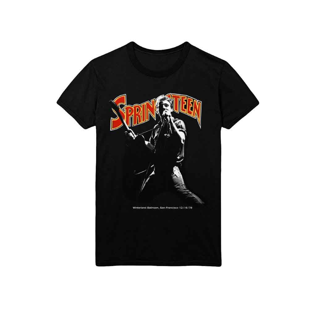 Bruce Springsteen - Winterland Ballroom Singing (T-Shirt) - Joco Records