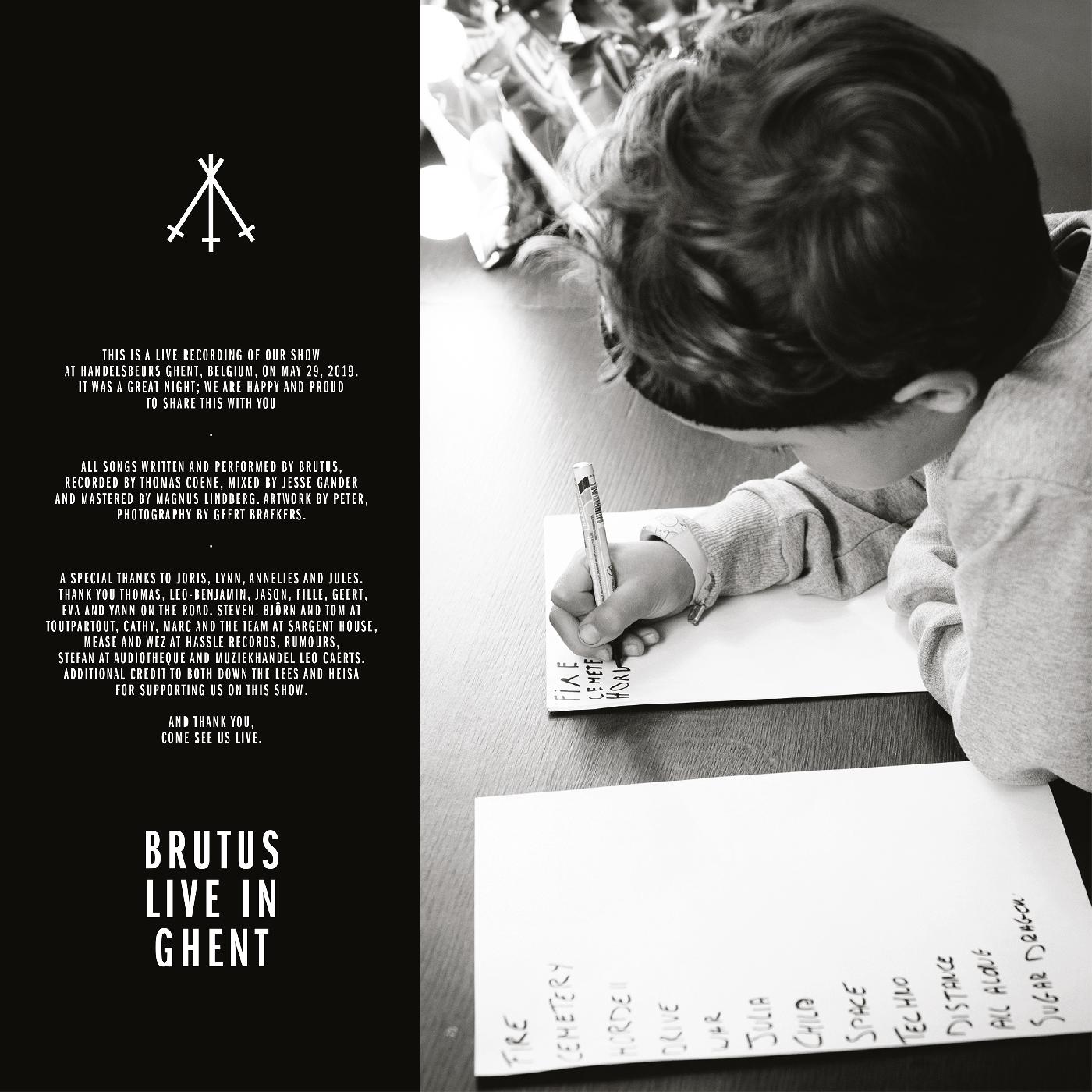 Brutus - Live in Ghent (LP) - Joco Records
