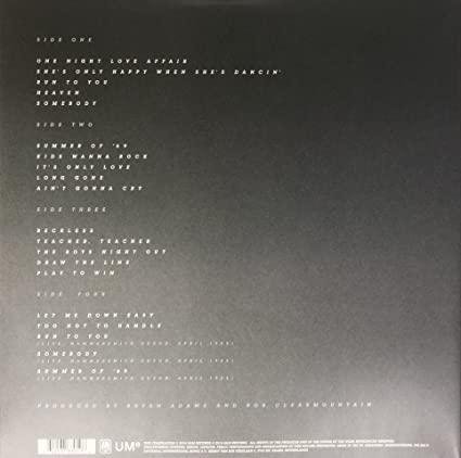 Bryan Adams - Reckless (Bonus Tracks, Anniversary Edition, Remastered) (2 LP) - Joco Records