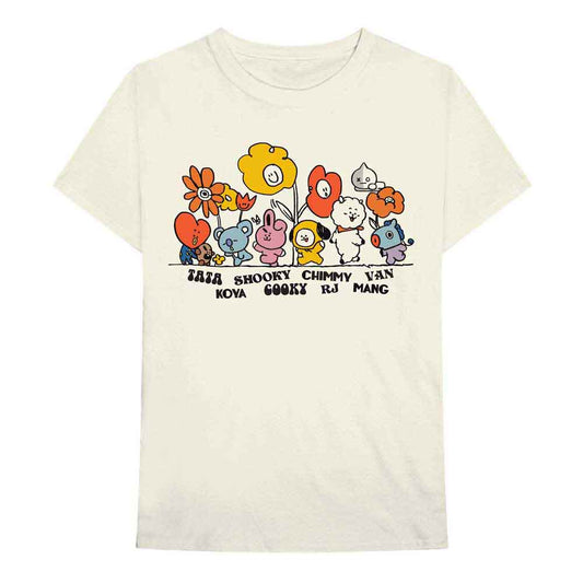 Bt21 - Hippie Flowers (T-Shirt) - Joco Records