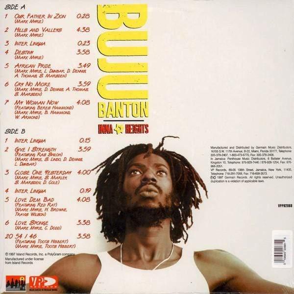 Buju Banton - Inna Heights (LP) - Joco Records