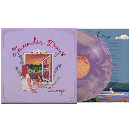 Caamp - Lavender Days (Limited Edition, Pink & Purple Galaxy Swirl Vinyl) (LP) - Joco Records