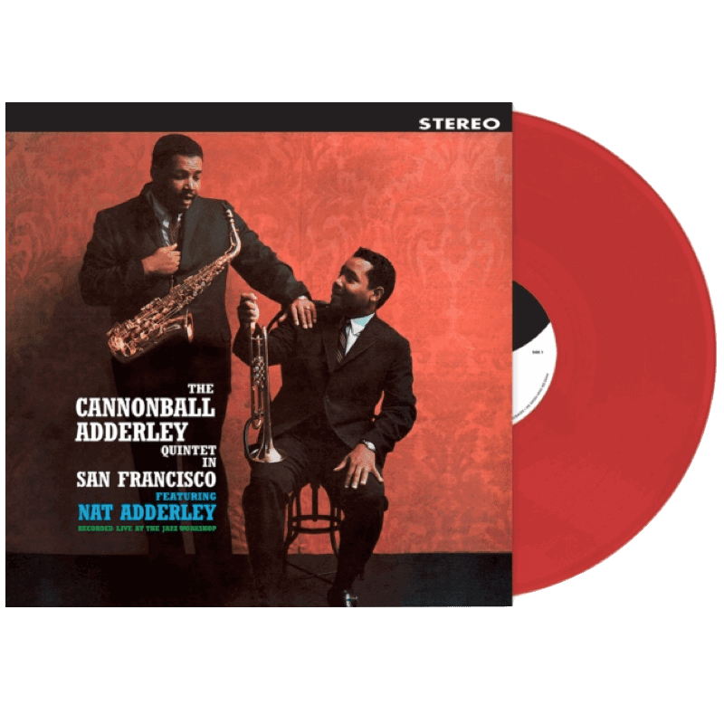 Cannonball Adderley - Quintet In San Francisco (Limited Edition Import, Red Vinyl) (LP) - Joco Records