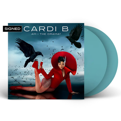 Cardi B - Am I The Drama? (Limited Edition, Baby Blue Vinyl, Signed) (2 LP)