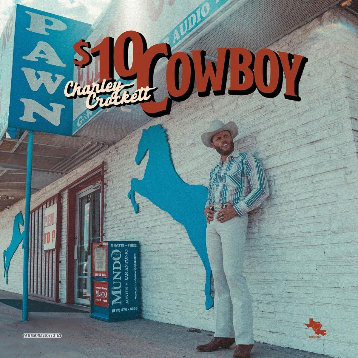Charley Crockett - $10 Cowboy (Vinyl) - Joco Records