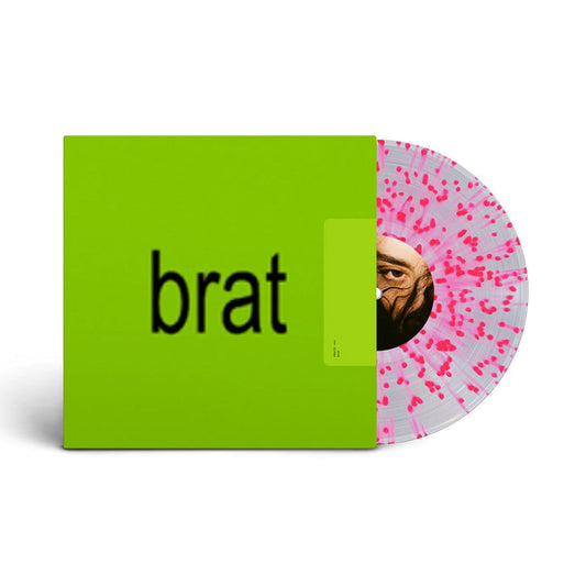 Charli XCX - brat (Indie Exclusive, Clear Vinyl, Pink, Gatefold LP Jacket, Splatter) - Joco Records
