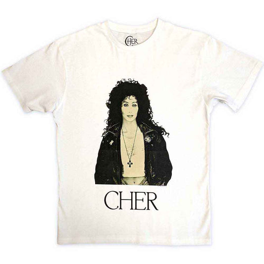 Cher - Leather Jacket (T-Shirt) - Joco Records