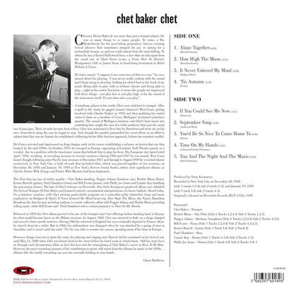 Chet Baker - Chet (Import) (LP) - Joco Records