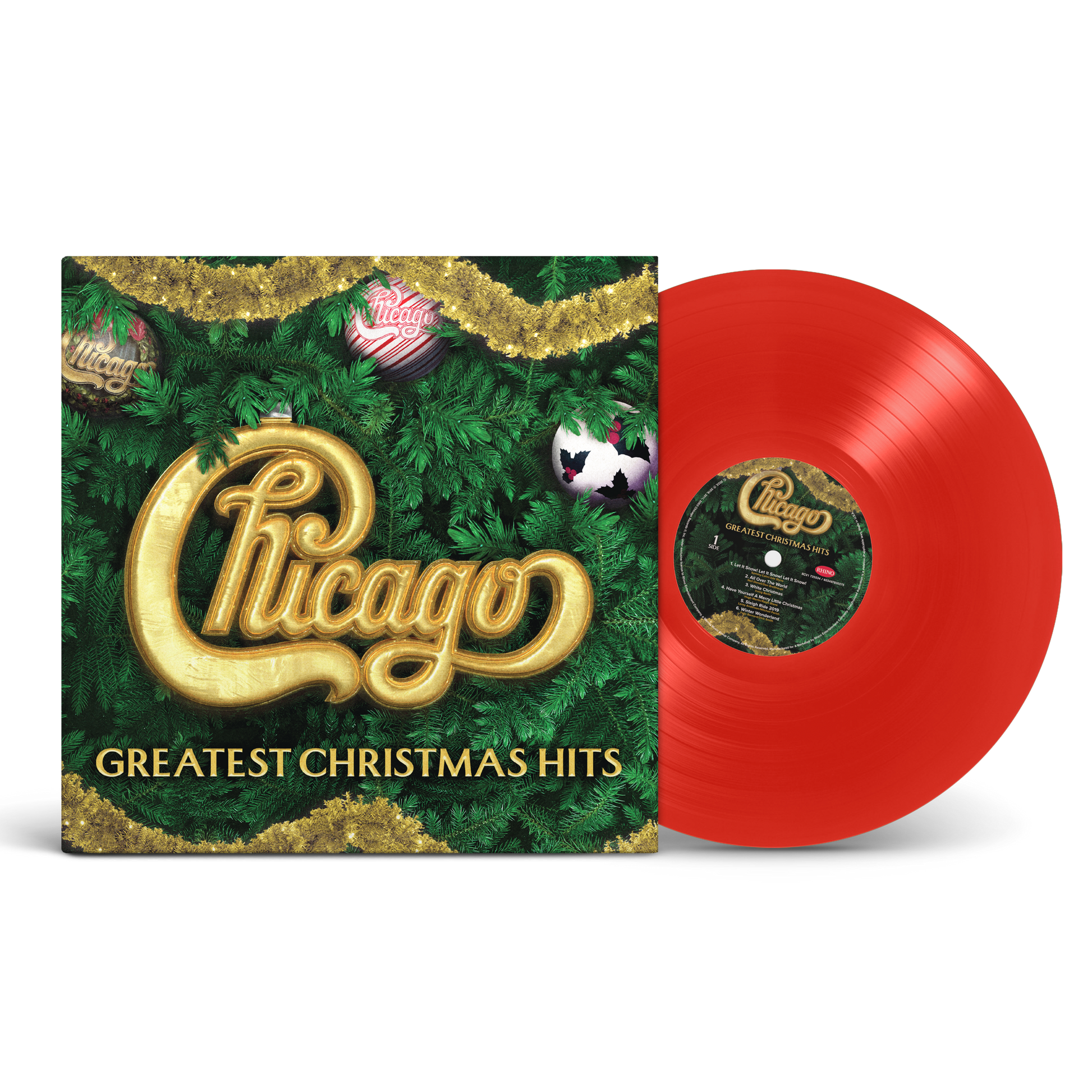Chicago - Greatest Christmas Hits (Limited Edition, Red Vinyl) (LP) - Joco Records