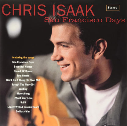 Chris Isaak - San Francisco Days (Indie Exclusive, RSD Essential, Red Vinyl) (LP) - Joco Records