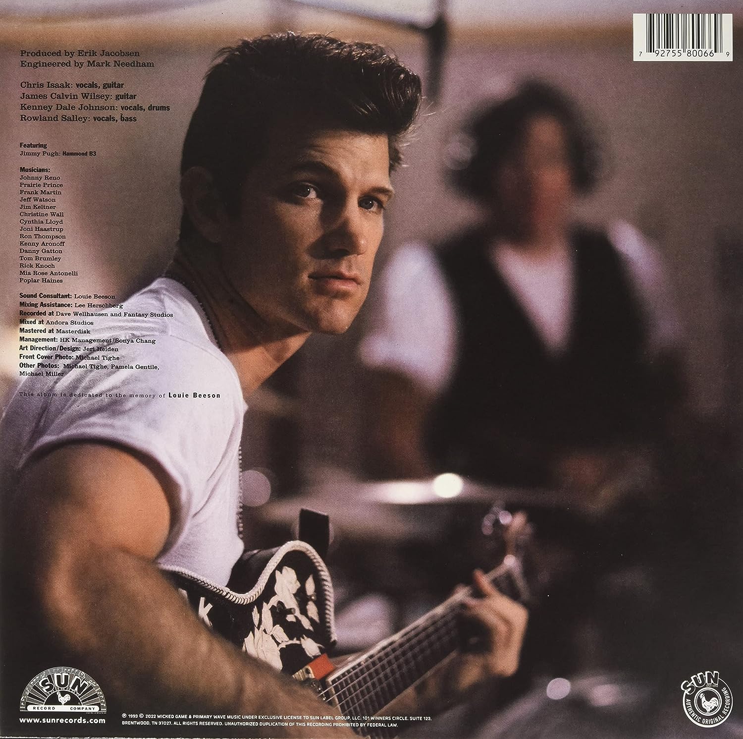 Chris Isaak - San Francisco Days (Indie Exclusive, RSD Essential, Red Vinyl) (LP) - Joco Records