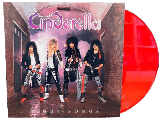 Cinderella - Night Songs (Limited Edition, 180 Gram, Translucent Red Color) (LP) - Joco Records