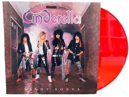 Cinderella - Night Songs (Limited Edition, 180 Gram, Translucent Red Color) (LP) - Joco Records