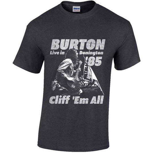 Cliff Burton - Flag Retro (T-Shirt) - Joco Records