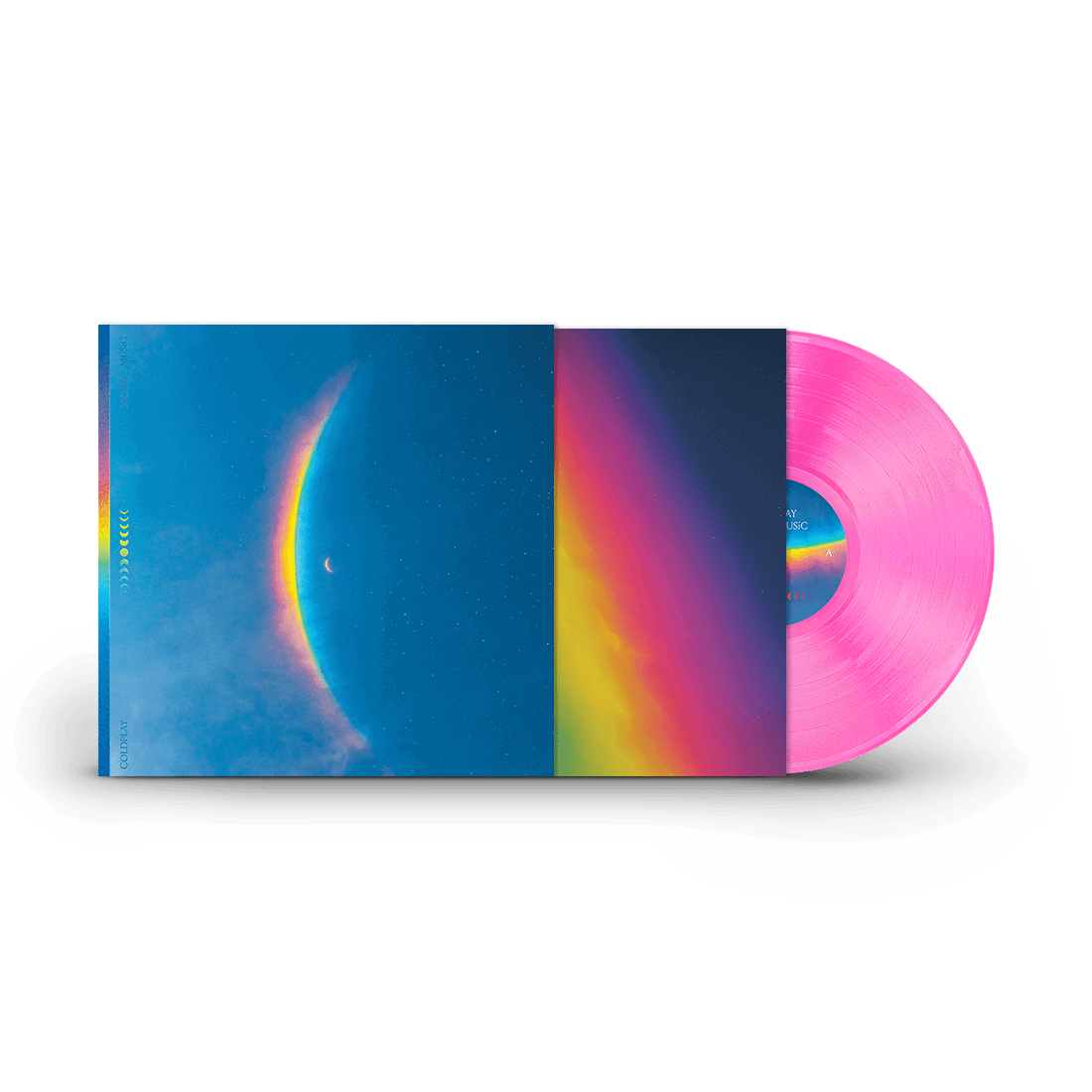 Coldplay - Moon Music (Translucent Pink Color Vinyl) - Joco Records