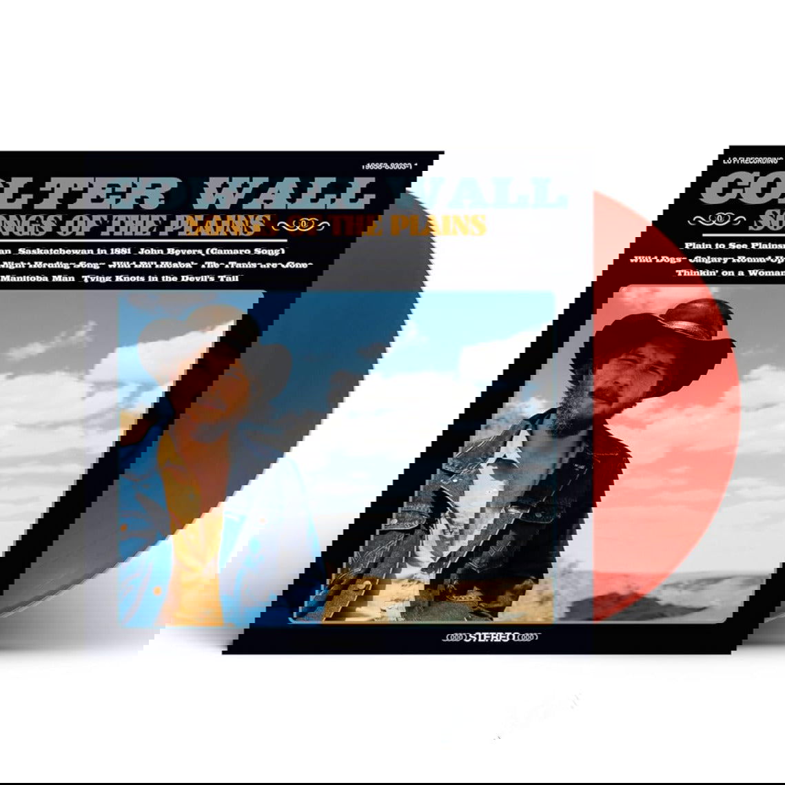 Colter Wall - Songs Of The Plains (Limited Edition, Opaque Red Vinyl) (LP) - Joco Records