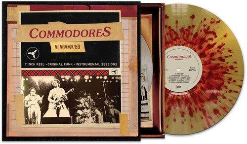 Commodores - Alabama '69 (Color Vinyl, Red & Gold Splatter) - Joco Records