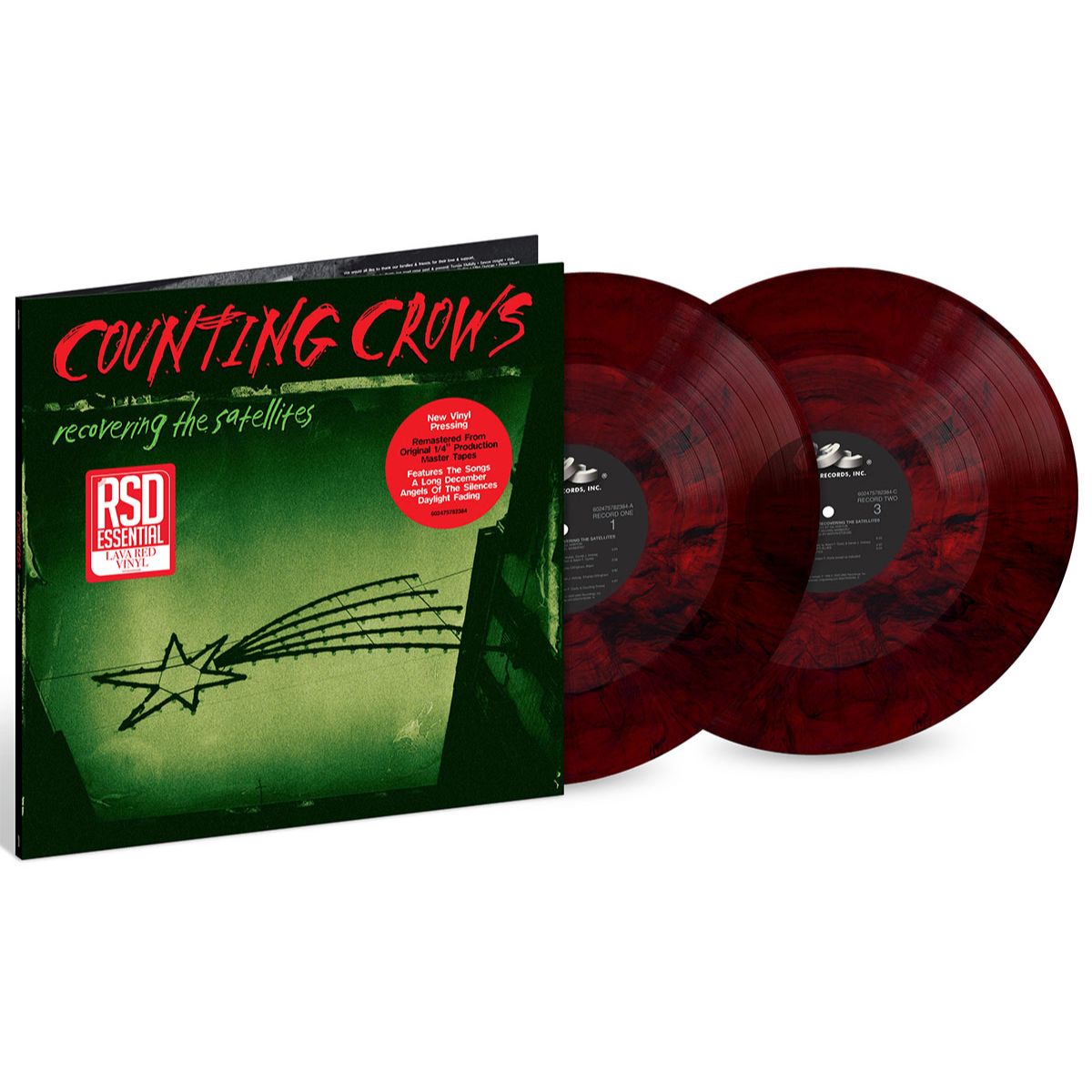 Counting Crows - Recovering The Satellites (Indie Exclusive, Red Lava Vinyl) (2 LP)