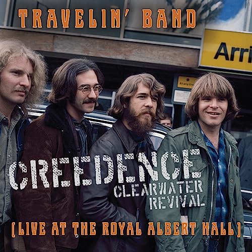 Creedence Clearwater Revival - Travelin' Band (Live At Royal Albert Hall) (Translucent Red 7" Single)  (Vinyl) - Joco Records