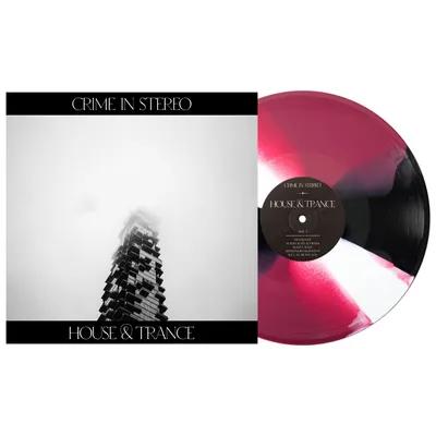 Crime in Stereo - House & Trance (Indie Exclusive, Red, White & Black Vinyl) (LP) - Joco Records