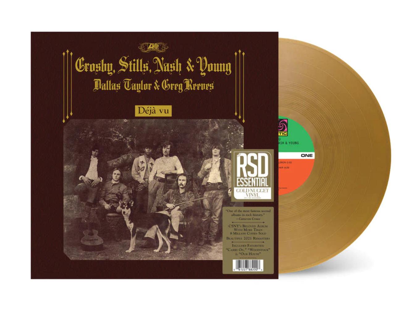 Crosby, Stills, Nash, & Young - Deja Vu (RSD Essential Edition, Gold Nugget Vinyl) - Joco Records