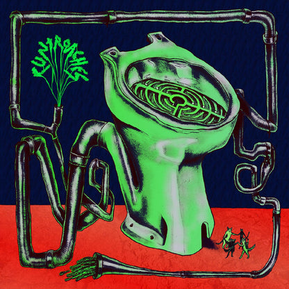 Cuntroaches - Cuntroaches (Deluxe Edition, Radioactive Bile Green Vinyl) (LP) - Joco Records