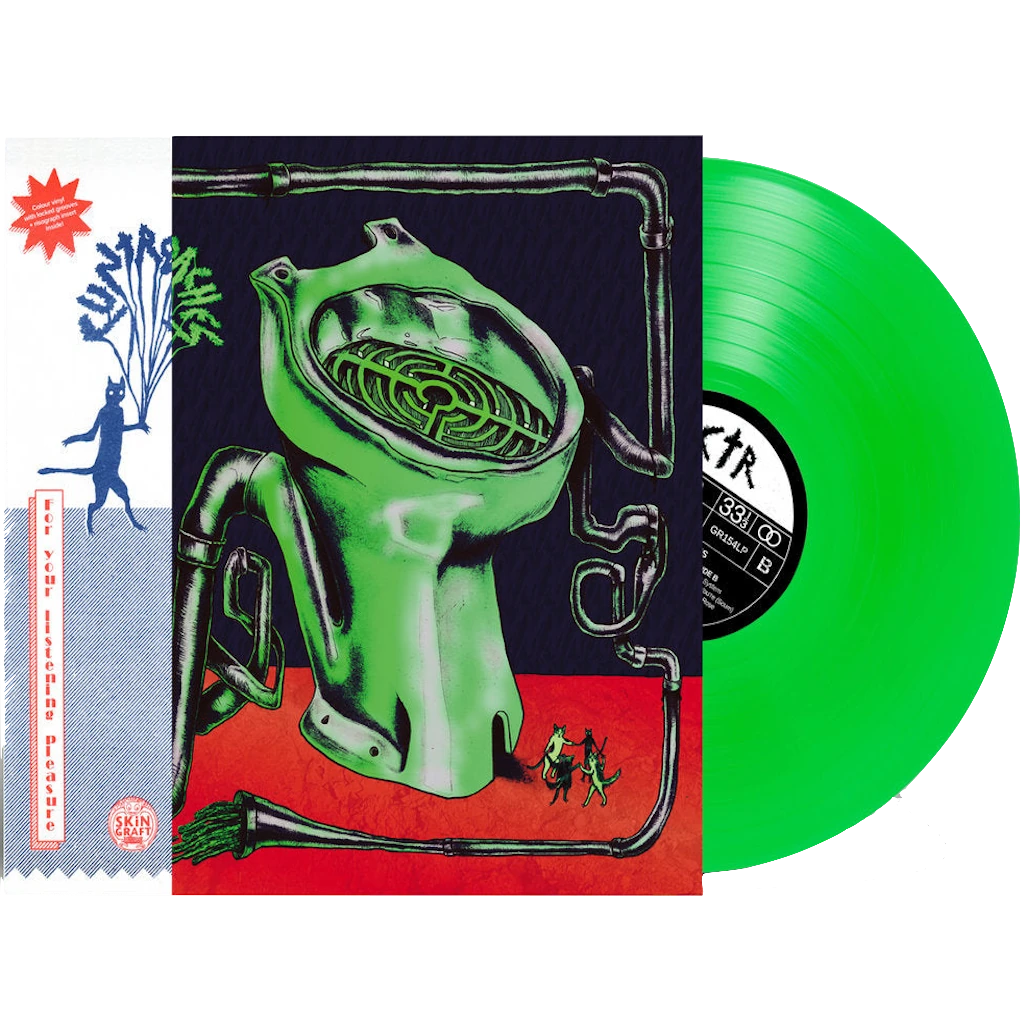 Cuntroaches - Cuntroaches (Deluxe Edition, Radioactive Bile Green Vinyl) (LP) - Joco Records
