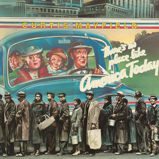 Curtis Mayfield - There's No Place Like America (Limited Edition, Blue Vinyl) (LP) - Joco Records