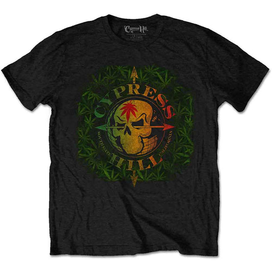 Cypress Hill - South Gate Logo & Leaves (T-Shirt) - Joco Records