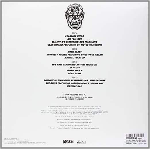 Czarface, Inspectah Deck, l & Esoteric - Czarface (2 LP) - Joco Records